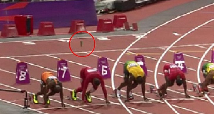 Usain Bolt, Olympiska spelen, Skandal